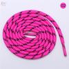 Cordones para zapatos de montañismo y running con núcleo envuelto en punto, cordones redondos de 3 puntos, cordones de 0.5-1.2 m de largo