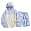 Ropa de Protección Solar Nueva de Verano para Parejas Ropa de Protección Solar Deportiva Casual al Aire Libre Chaqueta Holgada con Capucha Casual al Aire Libre para Hombres y Mujeres