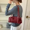Bolsa de mão versátil estilo coreano em camurça macia, bolsa estilo bowling para mulheres, novidade outono e inverno 2026, bolsa casual de ombro/axila