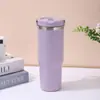 Taza de Viaje Stanley de 30 oz con Asa, Taza Térmica de Gran Capacidad de Acero Inoxidable 304, Taza Térmica con Ventosa para Coche