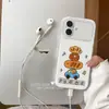 Aplicable a funda de teléfono Apple 17 cobertura total lente 16por divertido caricatura nuevo estilo iphone música pan coche pequeño