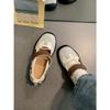 Zapatos Mary Jane Deportivos Retro de Suela Gruesa de Boca Baja para Mujer 2025 Nuevo Otoño Casual Versátiles que Aumentan la Altura Zapatos de Entrenamiento Moral