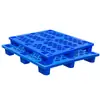 Paleta de plástico personalizada de nueve pies con rejilla para montacargas, paleta logística 1210, tablero de piso de almacén para mercancías