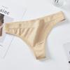 Tanga hot feminina transfronteiriça Europeia e Americana Comércio Exterior hot calça T esportiva sem costura cintura baixa sexy plus size lingerie para mulheres