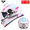 Casco de Motocicleta Certificado Dot para Hombres y Mujeres, Casco Integral Ad para Todas las Estaciones, Casco Cálido y Seguro con Certificación 3C