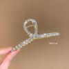 Pinza para el Cabello de Aleación de Gama Alta de Moda con Borla Larga de Mariposa para Mujeres Pinza de Tiburón para la Parte Posterior de la Cabeza Accesorio para el Cabello Tocados Pasador