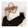 Bolsa Popular Gran Capacidad para Mujer Verano 2021 Nueva de Moda Tendencia Bolso Cruzado de Lona Bolso de Mano Texturizado