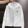 Nueva Chaqueta Casual de Moda con Capucha para Primavera y Otoño, Ropa Exterior Versátil de Lujo Ligero para Hombre de Tallas Grandes