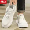 Zapatos de Hombre Huili Genuinos 2026 Primavera Nuevo Estilo Zapatos Casuales de Moda para Hombre Versátiles Ligeros con Suela Gruesa Tenis Deportivos para Hombre
