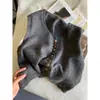 Chaleco Cardigan de Punto con Botones de Colores de Alta Gama Francesa para Mujer Otoño e Invierno Holgado Adelgazante Chaleco Apilado