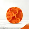 Alfombrilla de Silicona de Grado Alimenticio para Alimentador Lento para Plato de Mascota Anti-Asfixia con 20 Ventosas