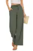 Transfronteiriço 2025 Amazon Novas Roupas Femininas Estampa Digital Cintura Alta Casual Soltos Calças de Pernas Largas Calças Longas Shopee Comércio Exterior