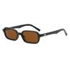 Gafas de sol cóncavas rectangulares retro Y2K de 2025, modernas, anti-UV, geniales y atractivas para chicas.