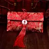 Envelope vermelho de casamento criativo tecido brocado chinês dez mil yuans tecido envelope vermelho festivo geração mais jovem Simon envelope vermelho de casamento personalização