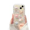 Coelho Cartoon Tridimensional Adequado para 15 Apple 14 Capa de Celular iphone13 Capa Protetora Nova Feminina Apple 16