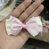 Nuo Ru Encaje Perla Doble Cinta Lazo Hecho a Mano Accesorios Zapatos Calcetines Bolsas Accesorios de Ropa Accesorios al por Mayor