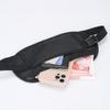 Riñonera para Correr Ajustada Antirrobo para Teléfono, Bolsa Deportiva de Viaje de Nailon, Monedero Invisible, Riñonera de Ocio para Exteriores, Versátil