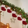Meias de Natal transfronteiriças, Decorações de Árvore de Natal, Meias de Carta, Pingentes Criativos, Presentes para Crianças, Decorações de Festa, Baixos Preços Transfronteiriços