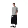 Camisetas de Manga Corta Pesadas de Patchwork Desconstruido Estilo Americano para Verano, al por Mayor Transfronterizo para Hombres y Mujeres, Camisetas Versátiles Holgadas de Verano para Parejas