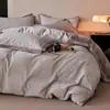 Nuevo Modelo 2026 Juego de Cuatro Piezas Engrosado de Algodón Puro Cepillado, Algodón 100% de Alto Hilo Cepillado Activo, Amigable con la Piel para Dormir Desnudo, Incluye Funda de Edredón y Funda de Almohada
