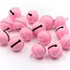Sino de Metal 22mm Pintura Spray Colorida Cachorro Pet diy Acessórios de Natal Feitos à Mão Pingente de Chaveiro Sino
