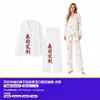 POD Micro-Personalização 200g Pijama e Roupa de Casa de Seda Leite de Alta Qualidade Série Completa Estampa-da-Imagem Amostra de Pequena Quantidade