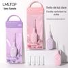 LMLTOP Luminous Ear Digging Conjunto de três peças com luz Visual Ear Digging Colher Limpeza Clipe de orelha Pinças LLT37