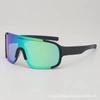 Nuevas Gafas de Sol para Ciclismo de Montaña al Aire Libre, Montura Grande, Gafas de Sol Coloridas Esmeriladas