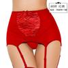 Phantom Export Lencería Sexy Europea y Americana Lencería Sexy de Encaje Cut Out Cintura Alta Liguero Set de Lencería Sexy Talla Grande