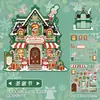 3 Tipos de Adesivos de Decoração de Feriado para Natal, Halloween, Fazenda de Outono DIY Entretenimento Infantil Adesivos de Decoração Transfronteiriços