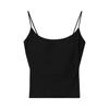 Camisola Ligera Otoño e Invierno para Mujer con Hermoso Diseño en la Espalda, Alta Elasticidad, Almohadillas Integradas en el Pecho, Soporte Lateral en el Pecho, Corte Ajustado y Top Base Favorecedor