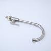 Grifo de Acero Inoxidable 304 para Cocina Doméstica Fregadero de Agua Fría Única Fregadero con Rodamiento de Bolas Fregadero Universal para Lavabo Fregadero para Lavar Platos