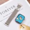Pulseira de Relógio Magnética Milan com Estampa Adequada para Huawei Fit5 Xiaomi 10 9Pro Redmi Watch6 Pulseira Hello Kitty