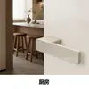 Venda Direta da Fábrica Fechadura de Porta Ecológica, Fechadura Magnética Silenciosa para Quarto, Fechadura de Porta para Banheiro, Fechadura de Porta Minimalista para Portas Internas de Madeira