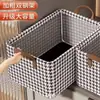 Caixa de armazenamento de roupas com estrutura de aço, armazenamento de guarda-roupa de grande capacidade, caixa de armazenamento dobrável, cesto para roupas e calças, caixa de armazenamento portátil