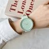 Macaron Nordic Niche Simple Watch Temperamento Masculino e Feminino Advanced Sense Design Retro ins Mori Alto Valor de Cor