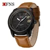 Reloj de Cuarzo Oufani Casual Simple Digital Esfera Grande Reloj de Moda para Hombre Resistente al Agua Escala Tridimensional Reloj Venta Caliente