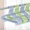 Personalização em Massa Cabides Plásticos Revestidos para Adultos, Cabides para Roupas Atacado para Uso Doméstico, Espessados e Reforçados para Dormitórios Estudantis