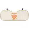 Almofada Cervical Autêntica Miffy de Espuma de Memória para Encosto de Cabeça de Carro, Almofada Lombar Respirável de Seda Gelada para Carro, Almofada Universal para Todas as Estações
