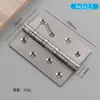 Suministro directo de fábrica acero inoxidable 4 pulgadas 5 pulgadas rodamiento silencioso bisagra plana abierta para puerta de gabinete puerta de madera bisagra de puerta bisagra