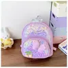 Mochila Coroa de Lantejoulas Estilo Coreano para Meninos e Meninas, Bolsa de Ombro Duplo Fofa com Laço e Cereja, Novo Modelo 2026 Mochila Escolar Infantil