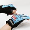 Los fabricantes suministran guantes de pesca Dew de tres dedos transpirables, antideslizantes, resistentes al desgaste y que absorben el sudor, guantes delgados para montar Dew de tres dedos Luya