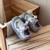 Zapatos de Moda Estilo Coreano Suela Blanda Zapatos de Moda para Niños y Niñas 2026 Primavera y Otoño Nuevos Zapatos Cuadriculados para Niños Tenis Casuales
