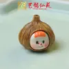 Palo de Rosa Sándalo Verde Chica Ajo Accesorios Yiming Xianyuan Lindo Dibujo Animado Colgante Cadena de Suéter Colgante de Coche Cadena de Teléfono Móvil Accesorios