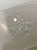 5A Base Transparente Circonita Copo de Nieve Diamante Manicura Diamante Destello Mini Rombo Pequeño Planos Base Diamante Transparente Uña Diamante Joyería