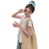 2025 Nuevos Tops de Verano de Corazón de Manga Corta para Mujer Estilo Coreano Diseño Suelto y Dulce Camisas para Personas Pequeñas