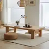 Mesa de Té Sólida de Madera Estilo Japonés, Mesa Tatami, Mesa Baja, Mesa Kang Estilo Zen, Mesa Larga de Piso Estilo Chino Moderno, Mesa de Té Pequeña para Balcón