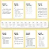 182 Adesivos Diários de Prática Não Repetitivos para Leitura Labial e Treinamento de Fala para Melhorar as Habilidades de Expressão