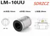 Rodamiento lineal LM3UU LM4UU LM5UU LM6UU LM8UU LM10UU LM12 eje óptico deslizante galvanizado