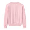 Roupas Infantis Primavera e Outono 2025: Cardigã de Tricô para Crianças Maiores, Jaqueta Versátil para Uniforme Escolar de Meninas, Suéter para Meninos, Estilo Fino de Verão